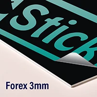 Custom Advertising Sign Forex foamed PVC - 3mm